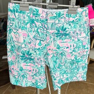 NWT Lilly Pulitzer Men's Beaumont Short, Colorful Camelflage, size 32R